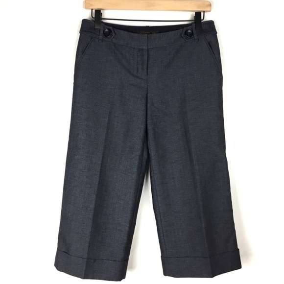 THE LIMITED Pants Crop Capri Cassidy Fit Minimalist Neutral Capsule Wardrobe 2 - Picture 1 of 6